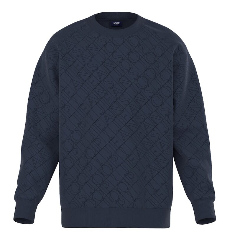 Суитшърт с монограм - Син JOOP Jeans