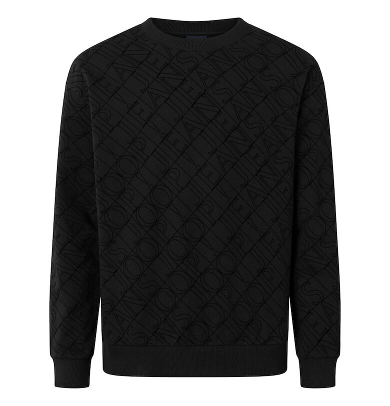 Суитшърт с монограм - Черен JOOP Jeans