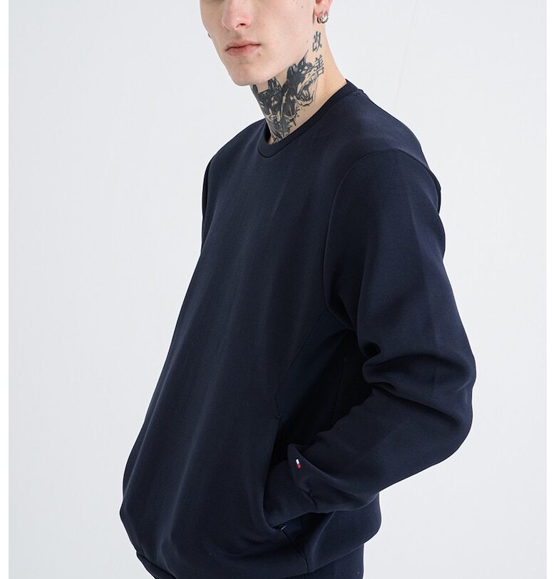 Суитшърт с памук - Тъмносин Tommy Hilfiger