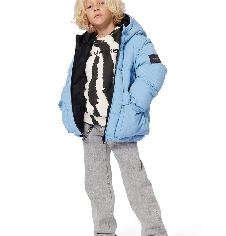 Суитшърт с шарка - Слонова кост/Черен Marc Jacobs