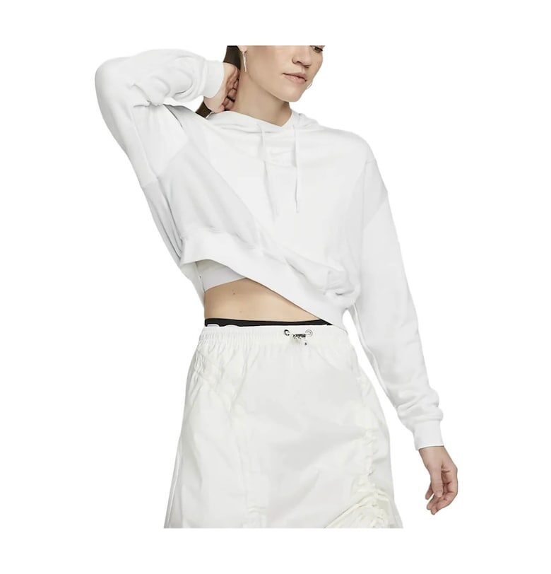 Суичър  Air Oversized Cropped Fleece - DV8048-121 21656 - Бял Nike