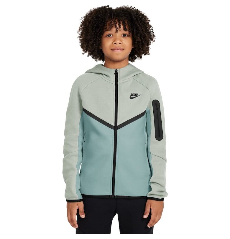 Суичър  Tech Fleece FZ - PD 51213 - Тюркоаз Nike