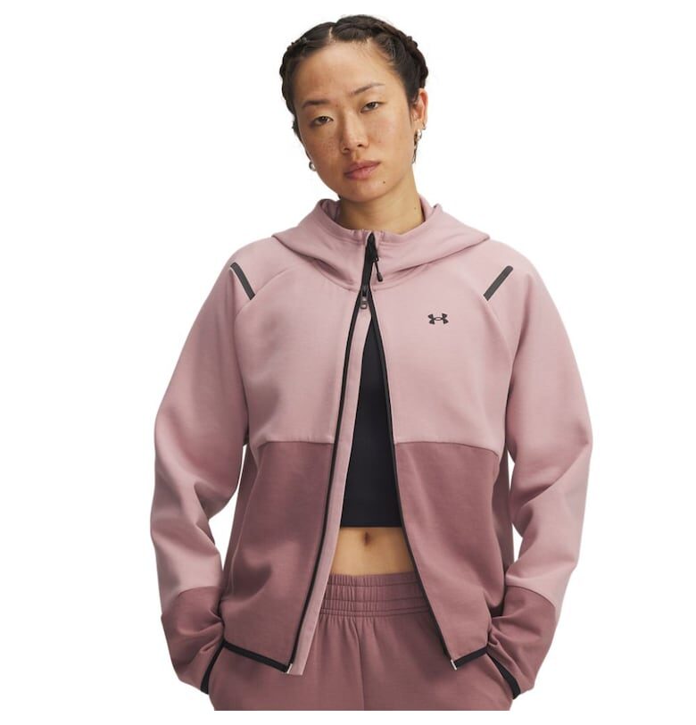 Суичър  Unstoppable FL W 1379842-673 - Розов Under Armour