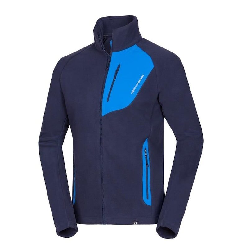 Суичър от полар Polartec® Micro 200 за мъже Пупов - Тъмносин NORTHFINDER