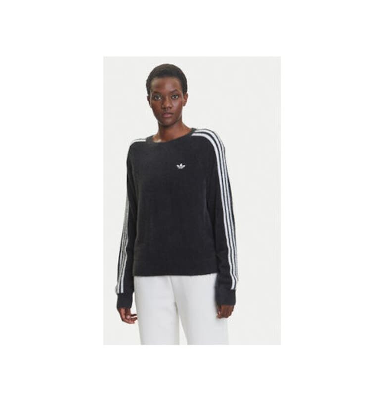 Суичър от полиамидна смес с дискретно лого adidas