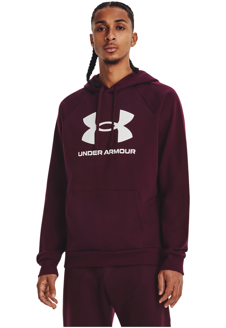 Суичър с полар Rival - Лилав Under Armour