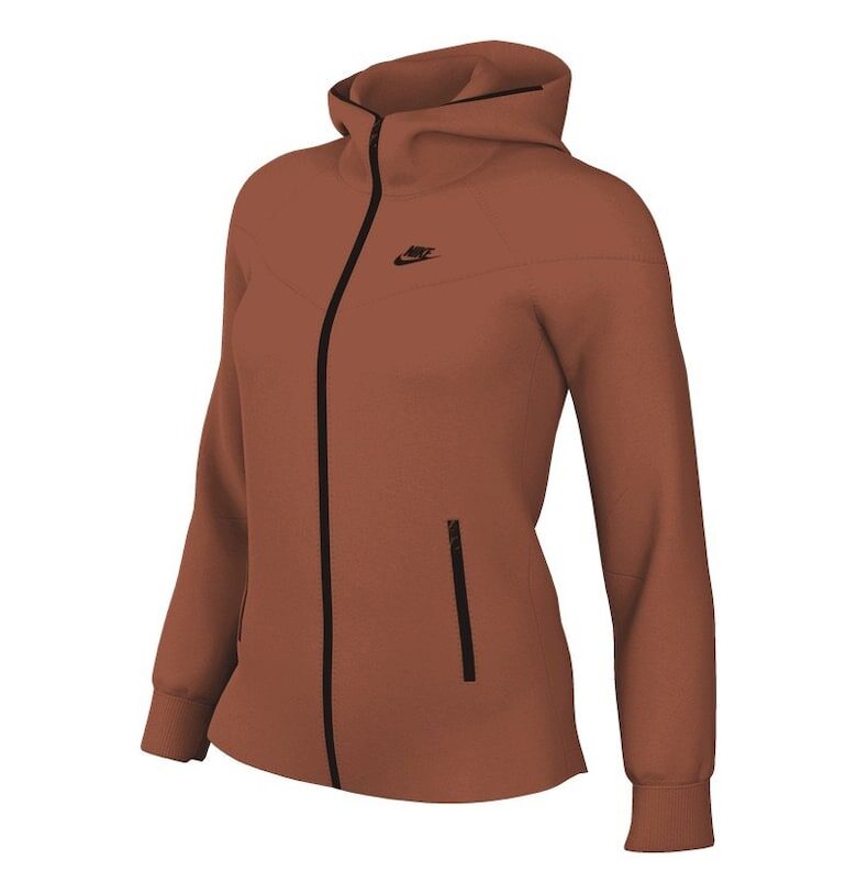 Суичър с цип  W NSW TCH FLC WR FZ HDY-FB8338-825 Nike