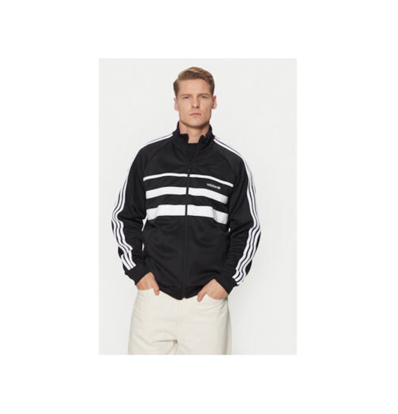 Суичър с цип и лайфстайл лого adidas