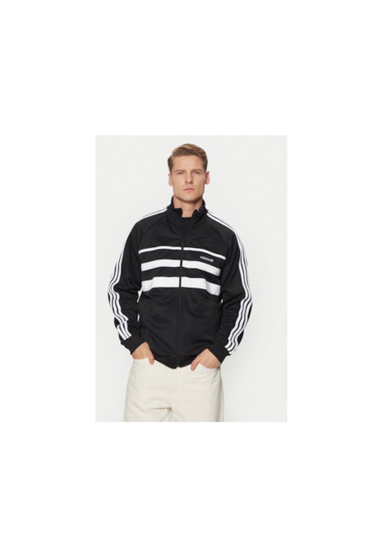 Суичър с цип и лайфстайл лого adidas