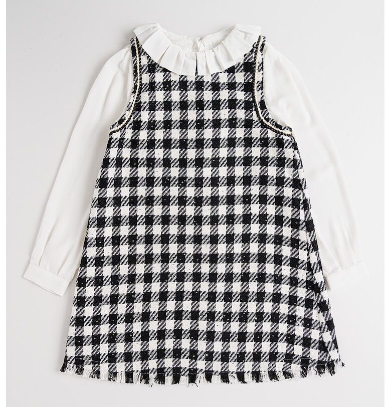 Сукман и блуза - Черен/Мръснобял Abel  Lula