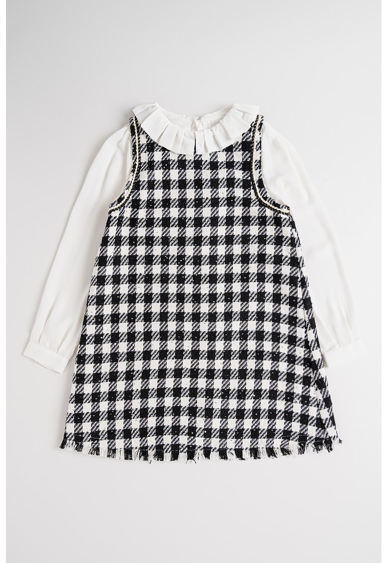 Сукман и блуза - Черен/Мръснобял Abel Lula