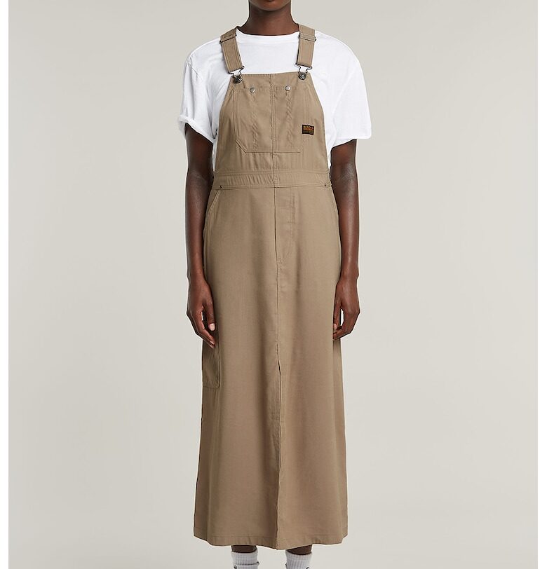 Сукман с джобове и цепка - Бежов G-STAR