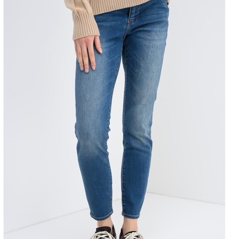 Супер скини дънки с висока талия - Прашно синьо ARMANI EXCHANGE