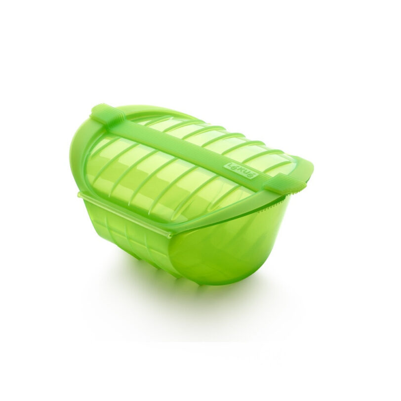 Съд за готвене на пара в микровълнова Lekue 1009027