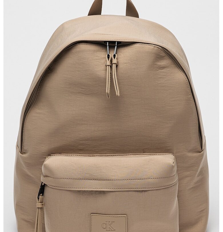 Текстилна раница с лого - Бежов CALVIN KLEIN JEANS