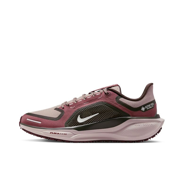 Текстилни обувки Air Zoom Pegasus GTX за бягане - Бордо/Тъмнозелен/Прашно розово Nike