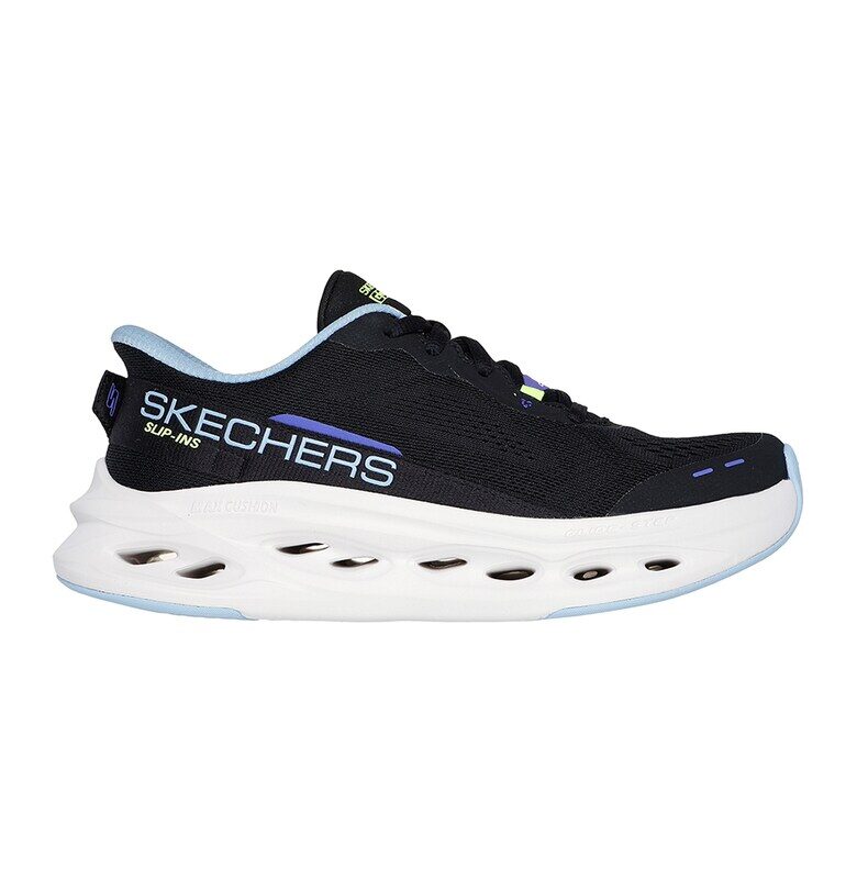 Текстилни обувки без закопчаване - за бягане - Черен Skechers