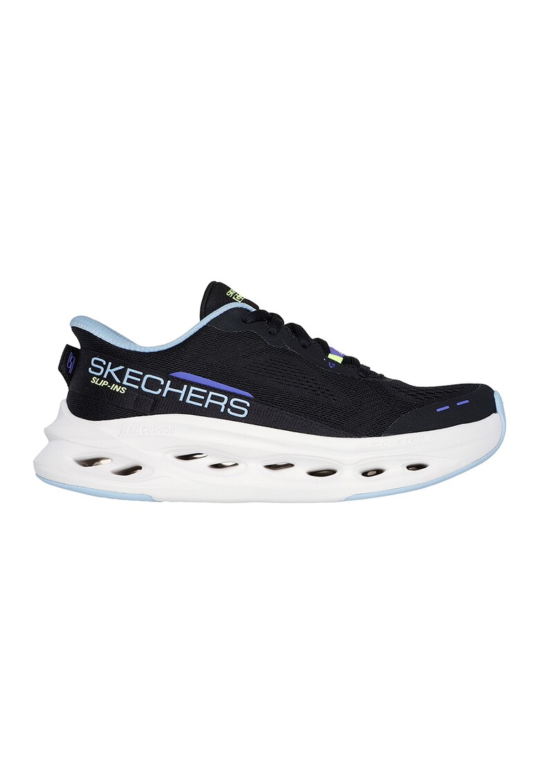 Текстилни обувки без закопчаване - за бягане - Черен Skechers