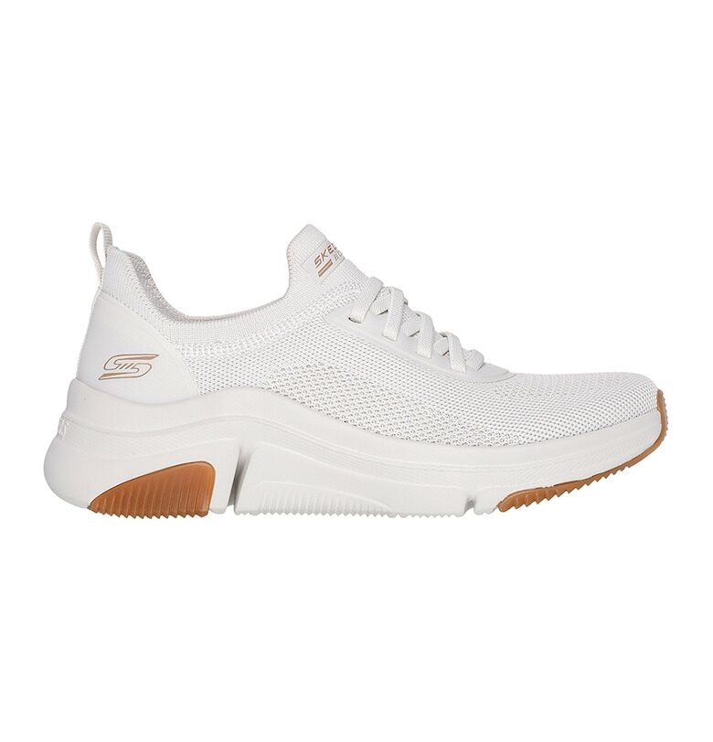 Текстилни спортни обувки BOBS Sparrow Flex - Мръснобял Skechers