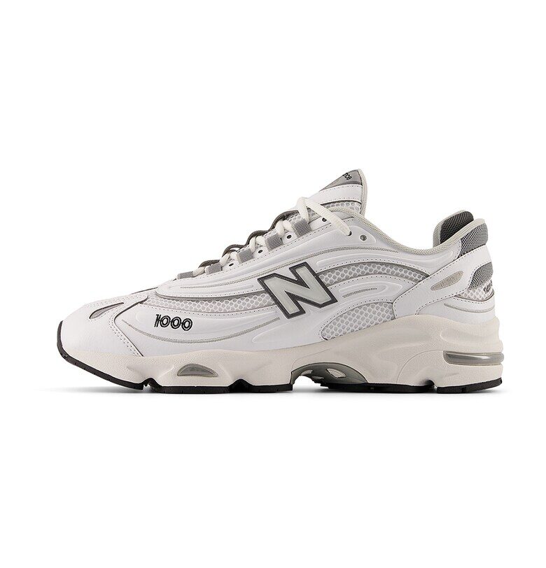 Текстилни спортни обувки M1000 с лого - Мръснобял New Balance