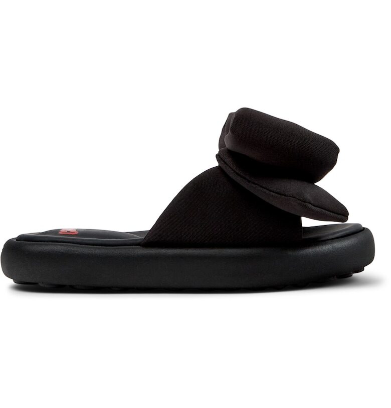 Текстилни чехли с панделки - Черен Camper