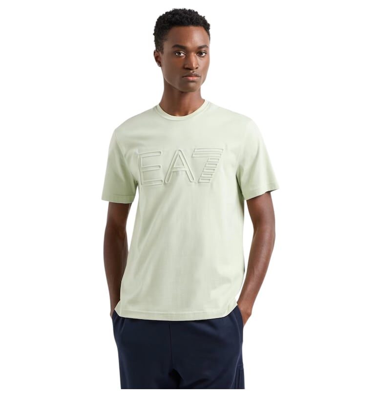 Тениска  EA7 Train Visibility 40761 - Светлозелен Emporio Armani