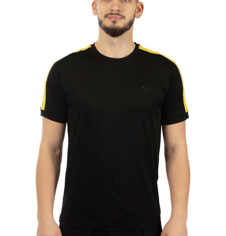 Тениска Emporio Armani  Train Logo Series M Tape Tee SS 3DPT35PJ02Z01200 EA7