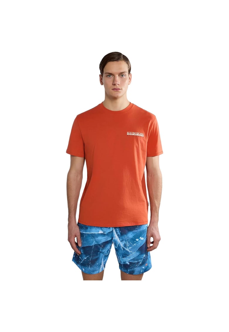 Тениска Gras 33816 - Оранжев Napapijri