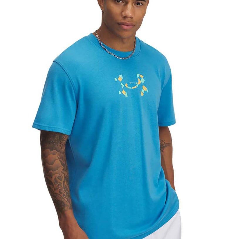 Тениска Holiday с лого - Син Under Armour