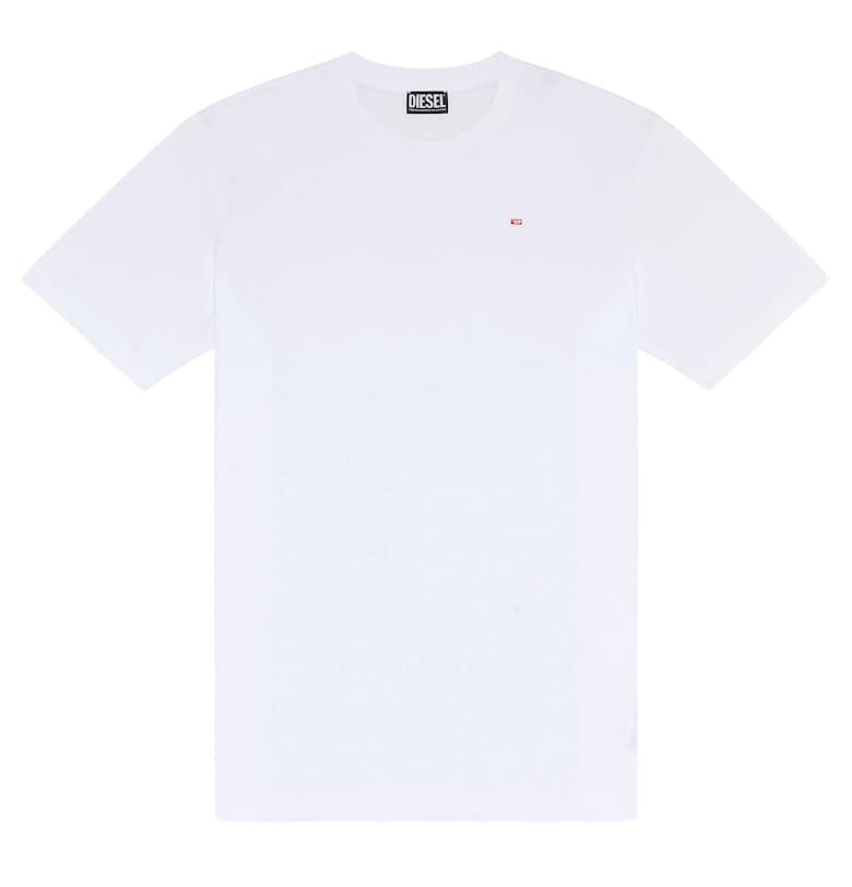 Тениска Just с овално деколте - Бял Diesel