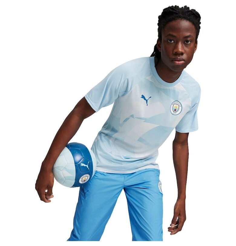 Тениска  Mcfc Prematch Ss Jersey 29931 - Син Puma