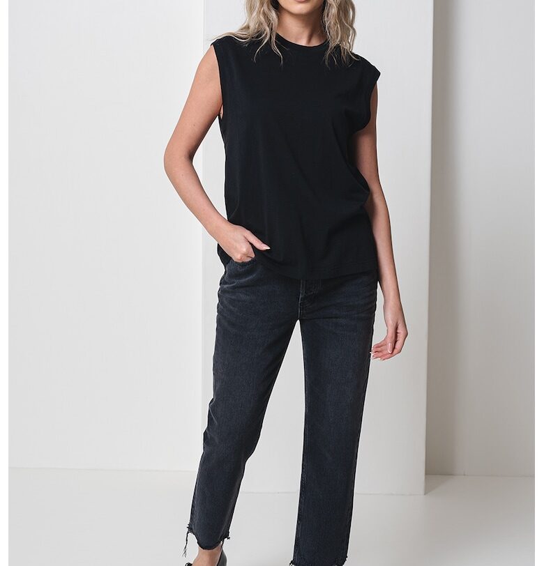 Тениска без ръкави - Черен AGOLDE