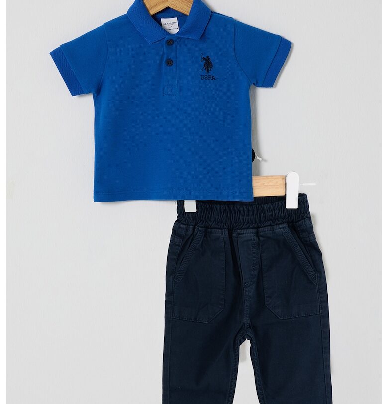 Тениска и дънки - 2 части - Кралско Синьо/Тъмносин US Polo Assn
