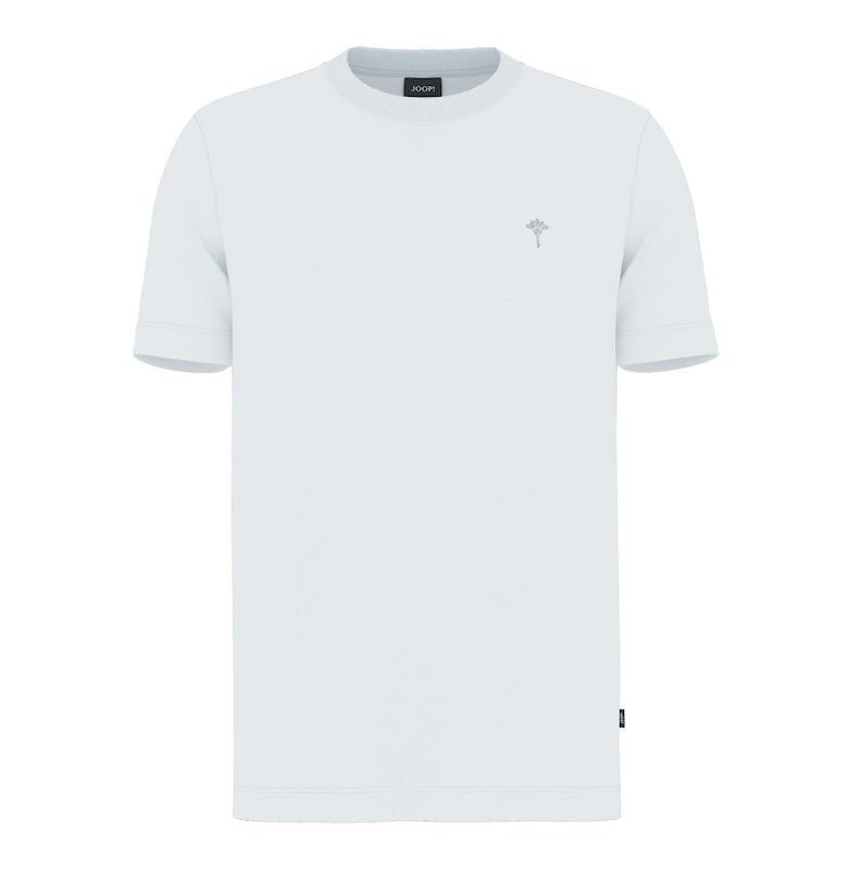 Тениска от органичен памук с овално деколте - Бял Joop