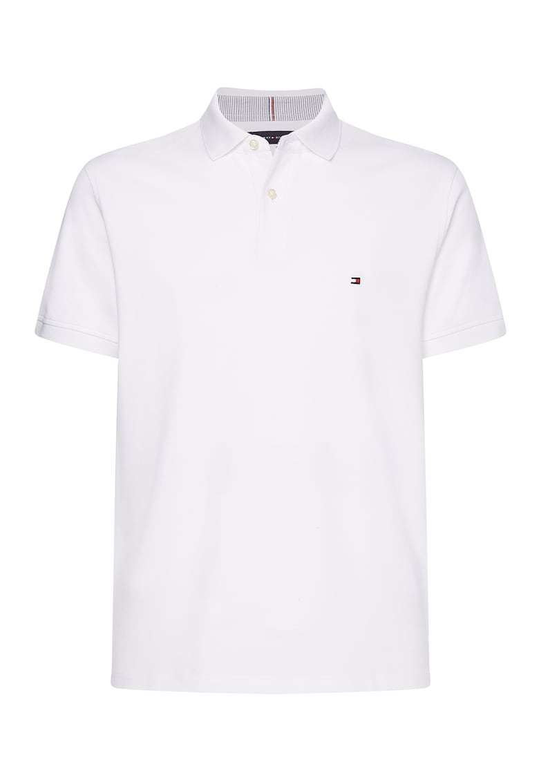 Тениска от органичен памук с яка Tommy Hilfiger