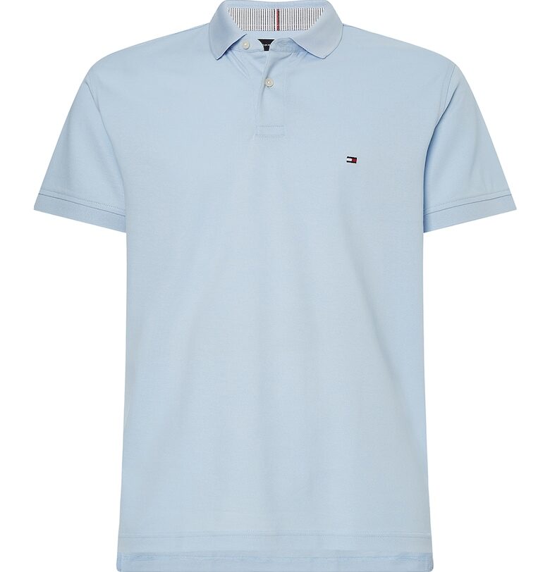 Тениска от органичен памук с яка Tommy Hilfiger