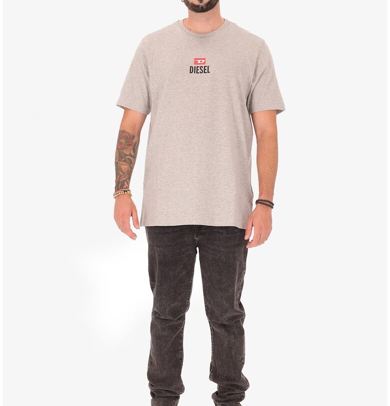 Тениска с лого - Сив Diesel