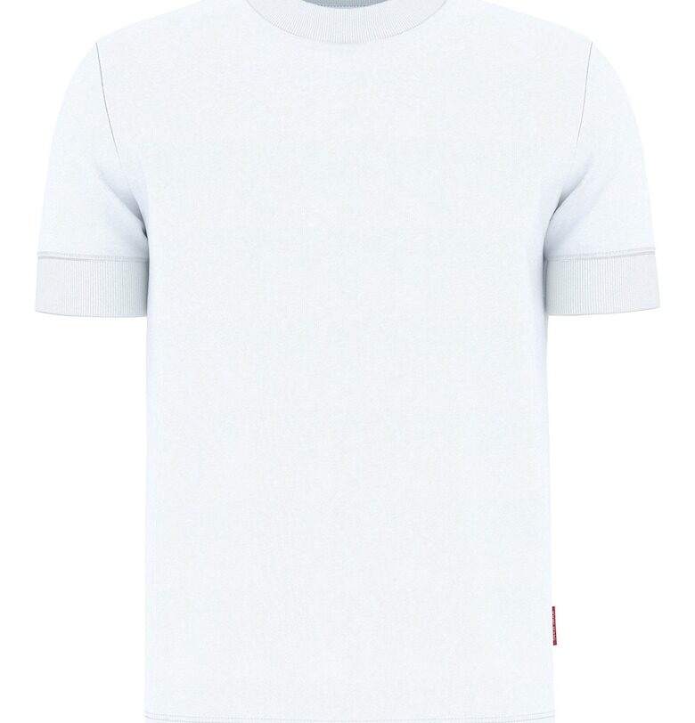 Тениска с овално деколте - Бял JOOP Jeans