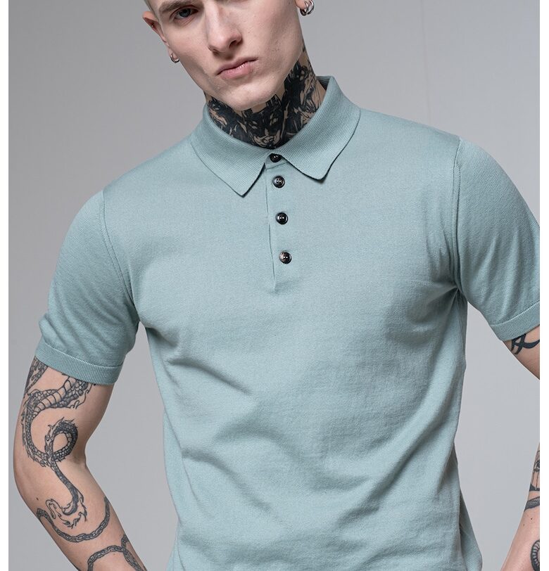 Тениска с яка Pal Zileri