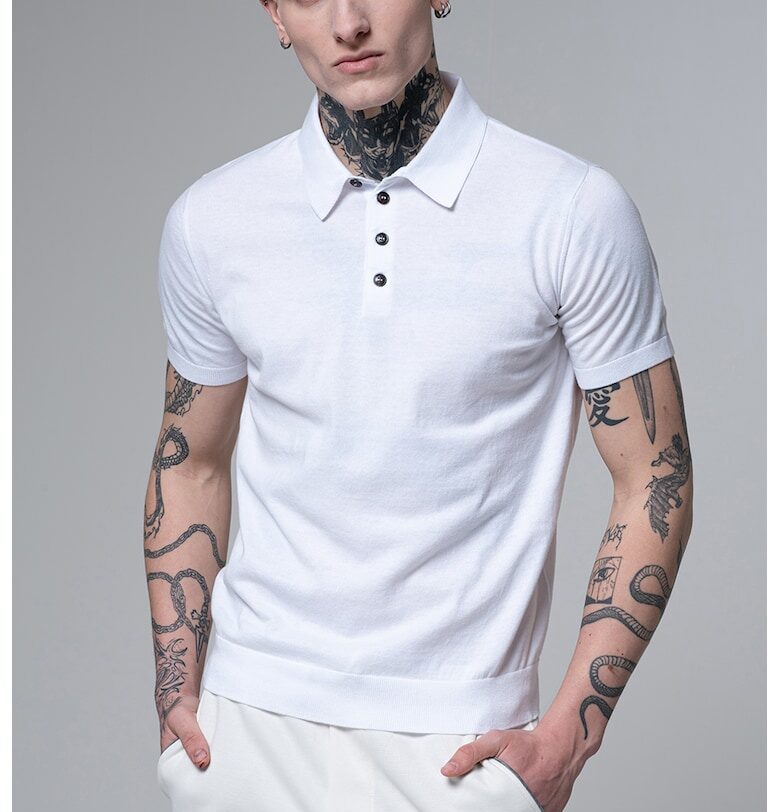 Тениска с яка Pal Zileri