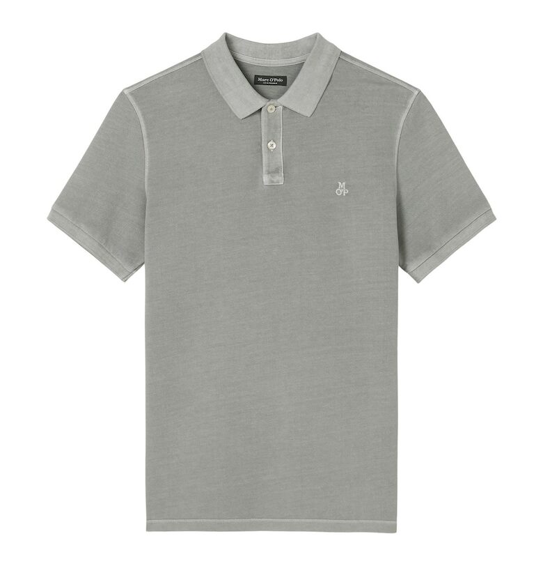 Тениска с яка - Сив Marc OPolo