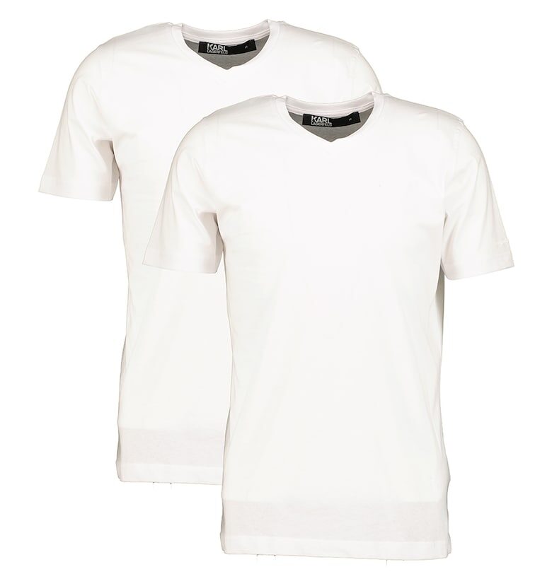 Тениски с шпиц - 2 броя - Бял Karl Lagerfeld