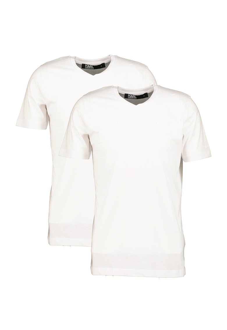 Тениски с шпиц - 2 броя - Бял Karl Lagerfeld