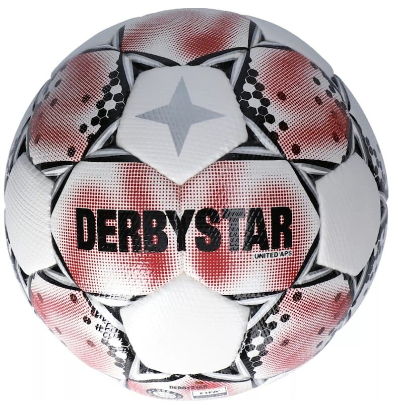 Топка за футбол  Derbystar United APS 23 - официална за игра - Червен/Бял Select