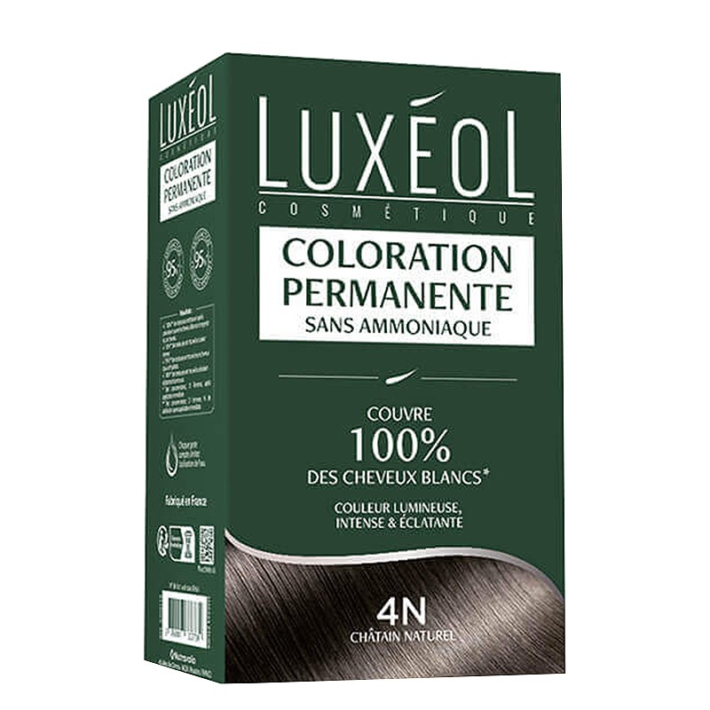 Трайна боя за коса без амоняк – Естествено кестеняво 4N