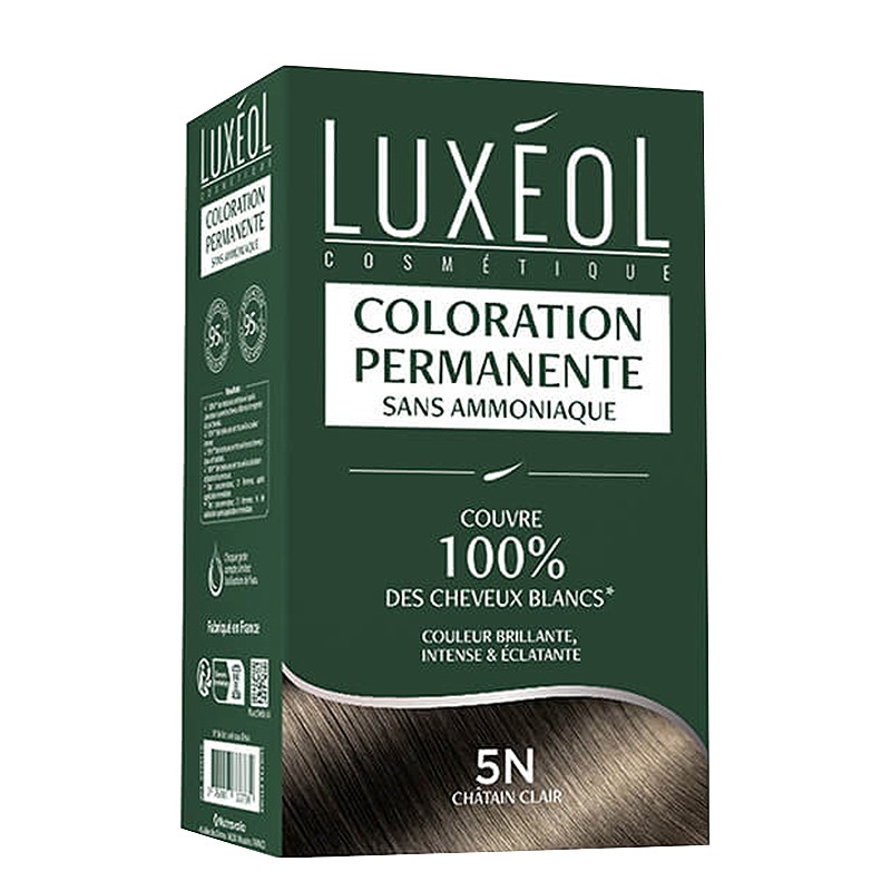 Трайна боя за коса без амоняк – Светло кестеняво 5N