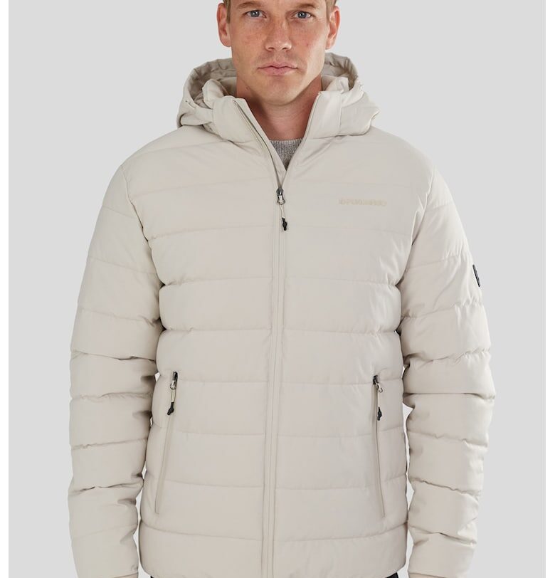 Трекинг с качулка Hubble - Мръснобял Fundango