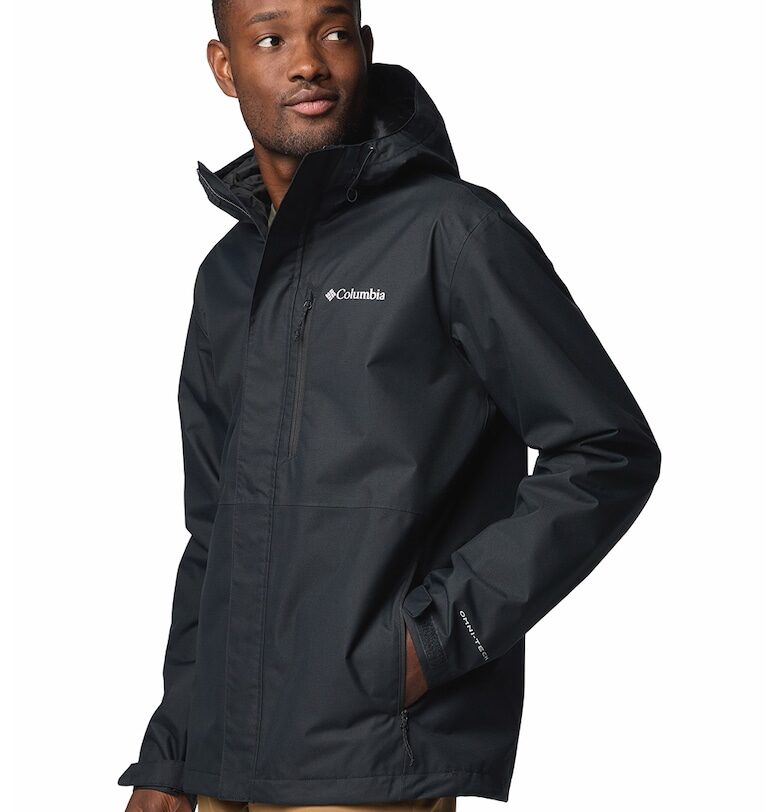 Трекинг яке Hikebound II с качулка - Черен Columbia