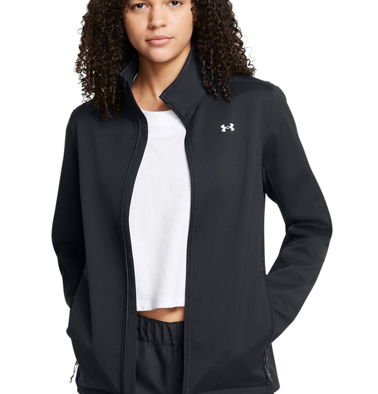 Трекинг яке Shield с поларена вата - Черен Under Armour