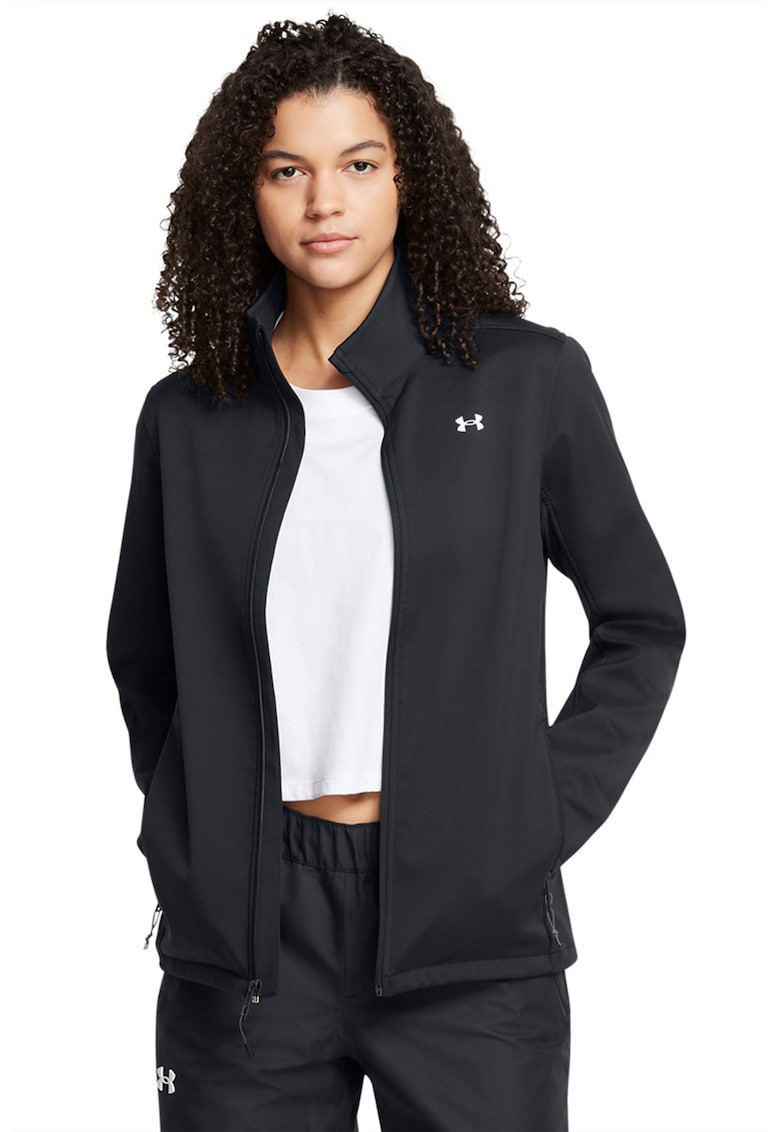 Трекинг яке Shield с поларена вата - Черен Under Armour